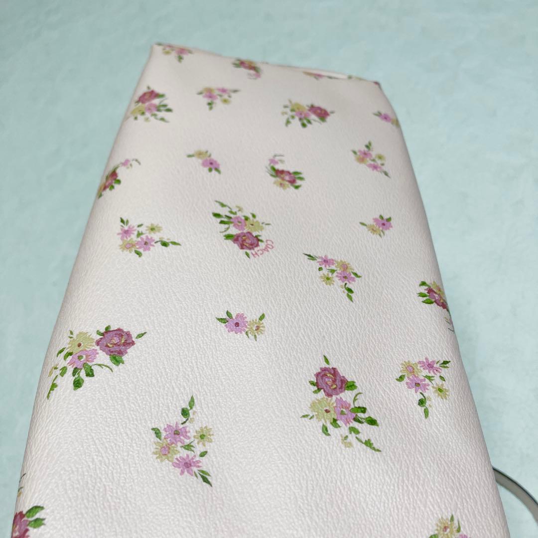 【即日発送】COACH コーチ トートバッグ 花柄 ピンク シティトート