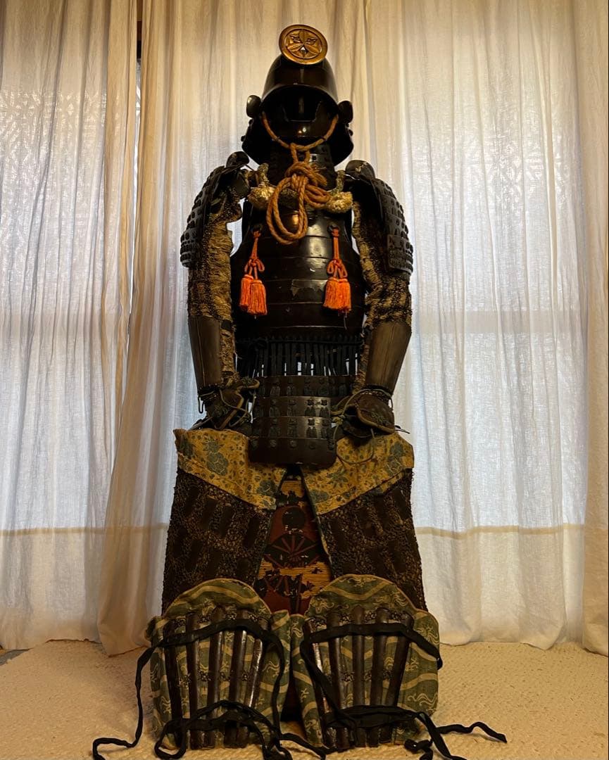 【本歌】江戸初期 日本 甲冑 （等身大）鎧 一式『在銘あり』