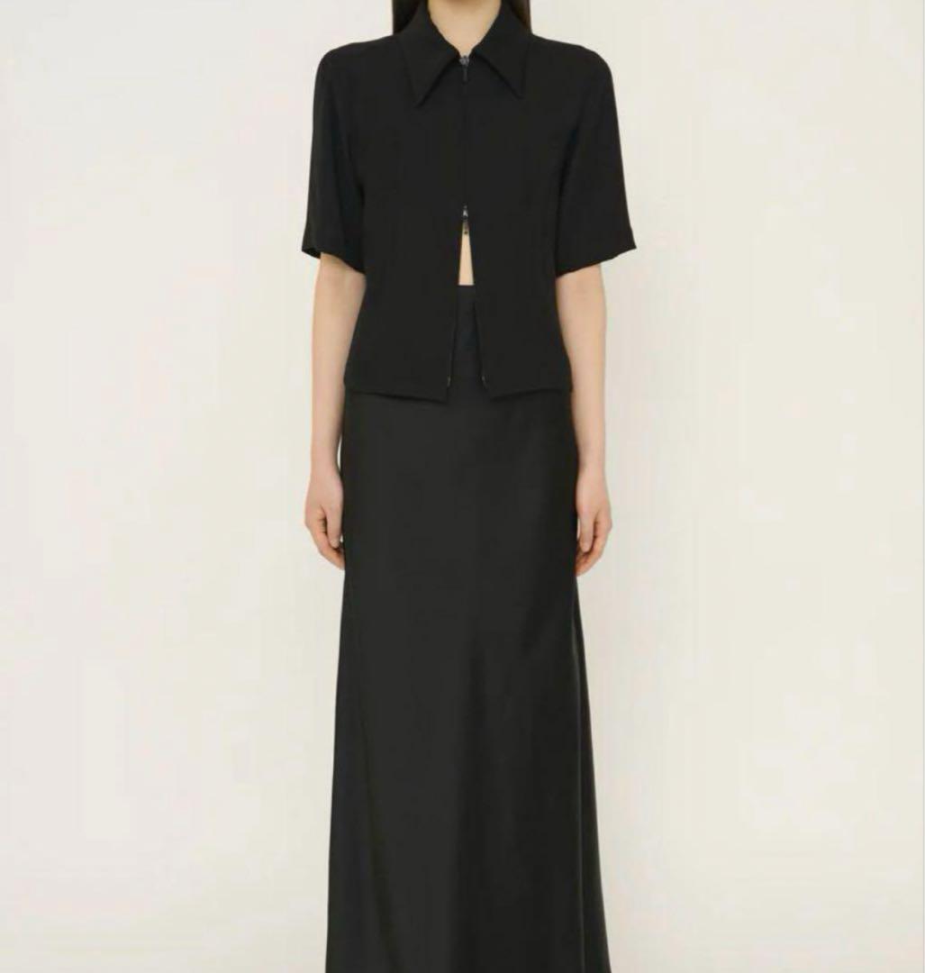 トップス ENOF / zip shirt 01