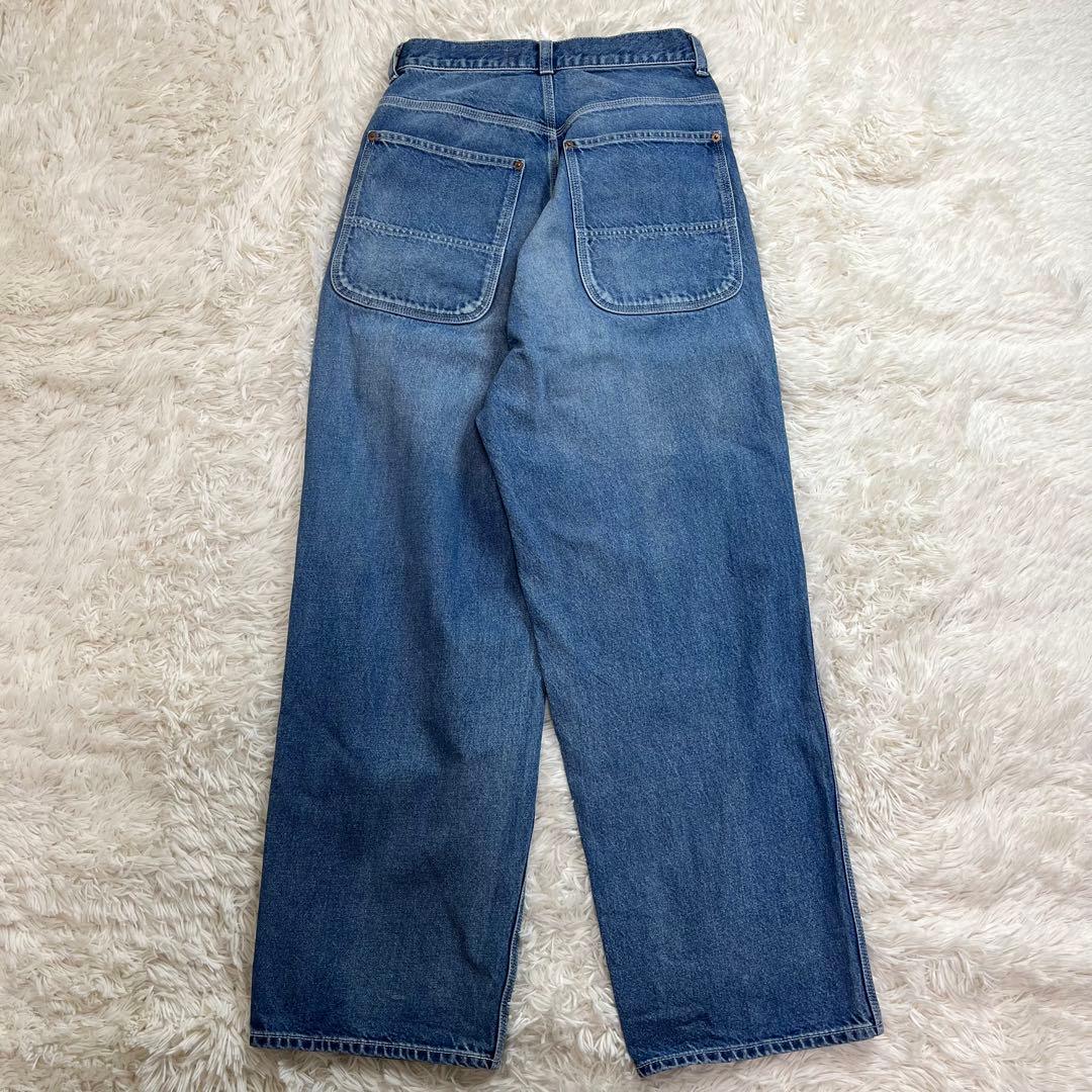 美品 The Shinzone TOOL DENIM PANTS 34 BLUE