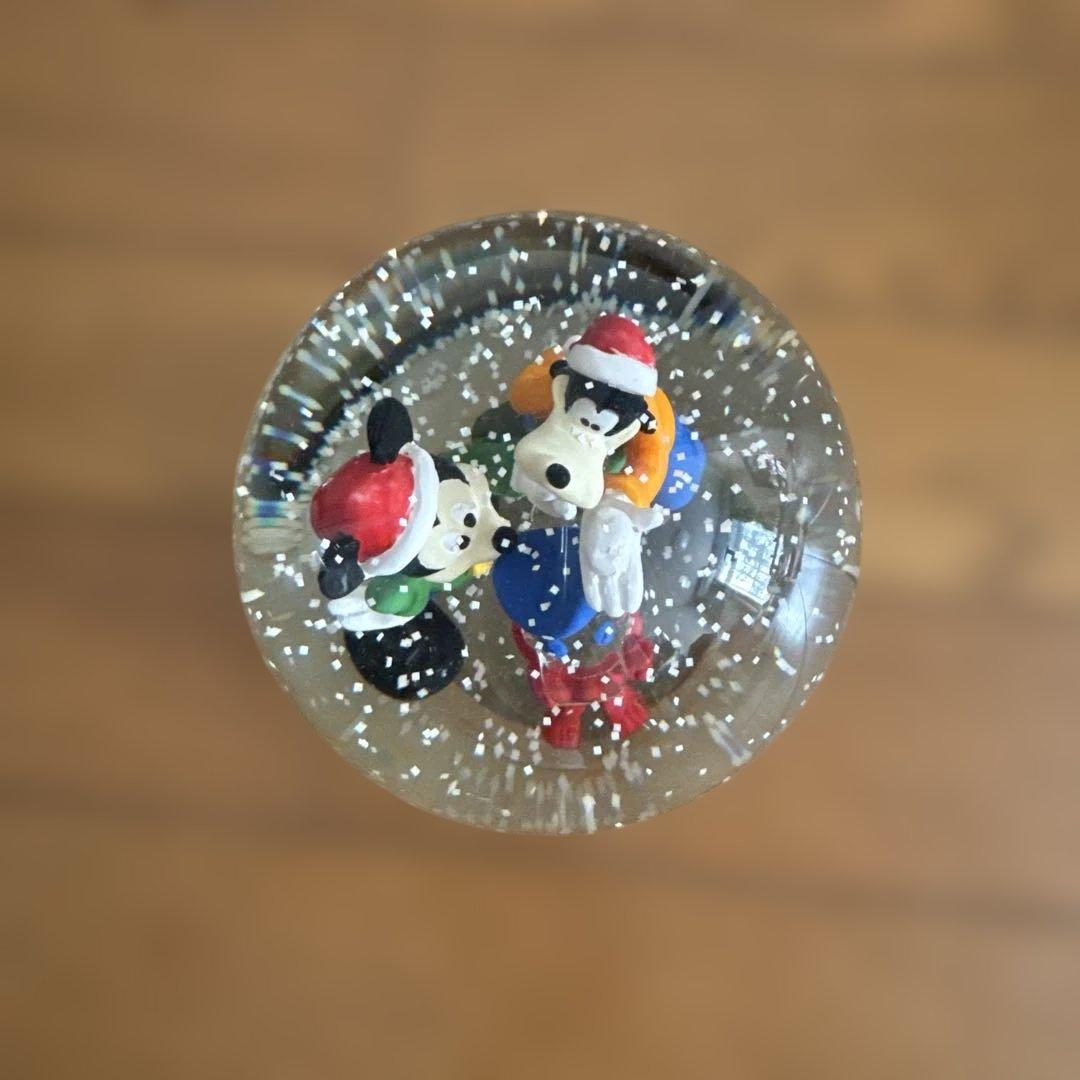 Dole(ドール) ミッキーマウス　スノードームオルゴール　サンキョー非売品