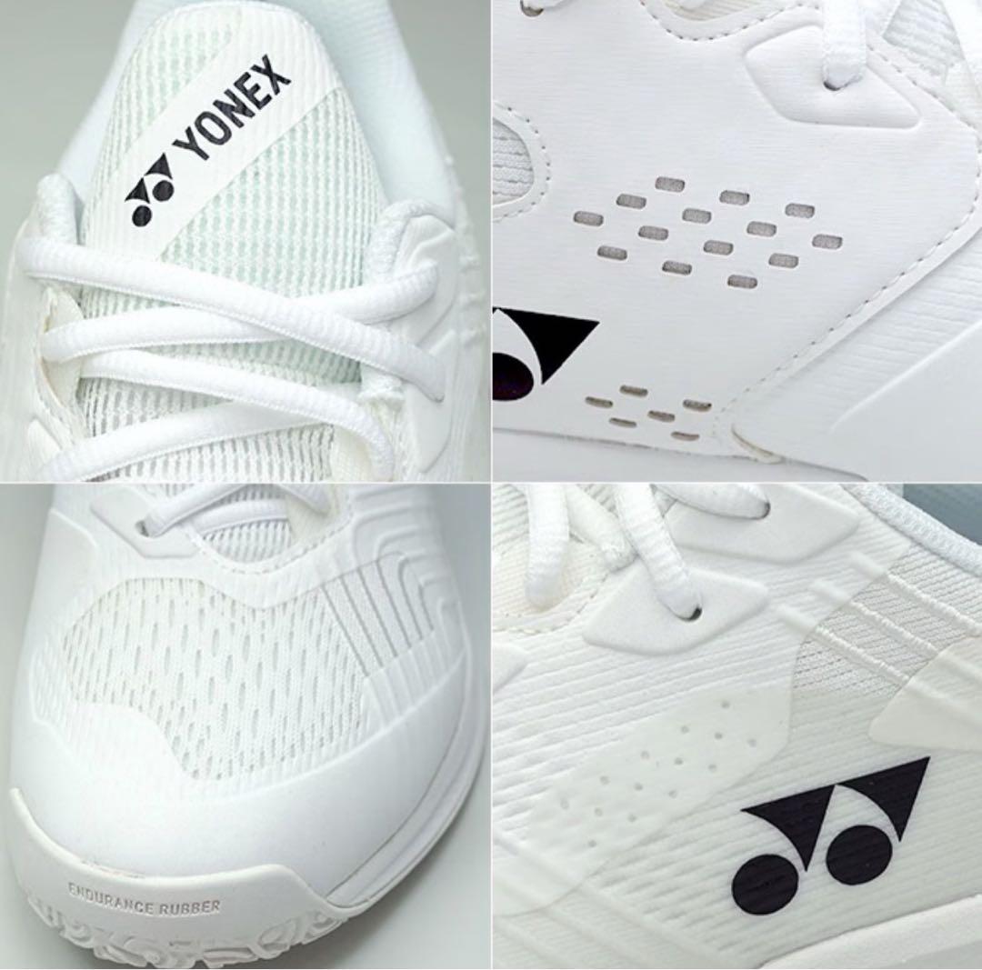 YONEXテニスシューズ クレー・砂入人工芝用 4E wide 011 23.5