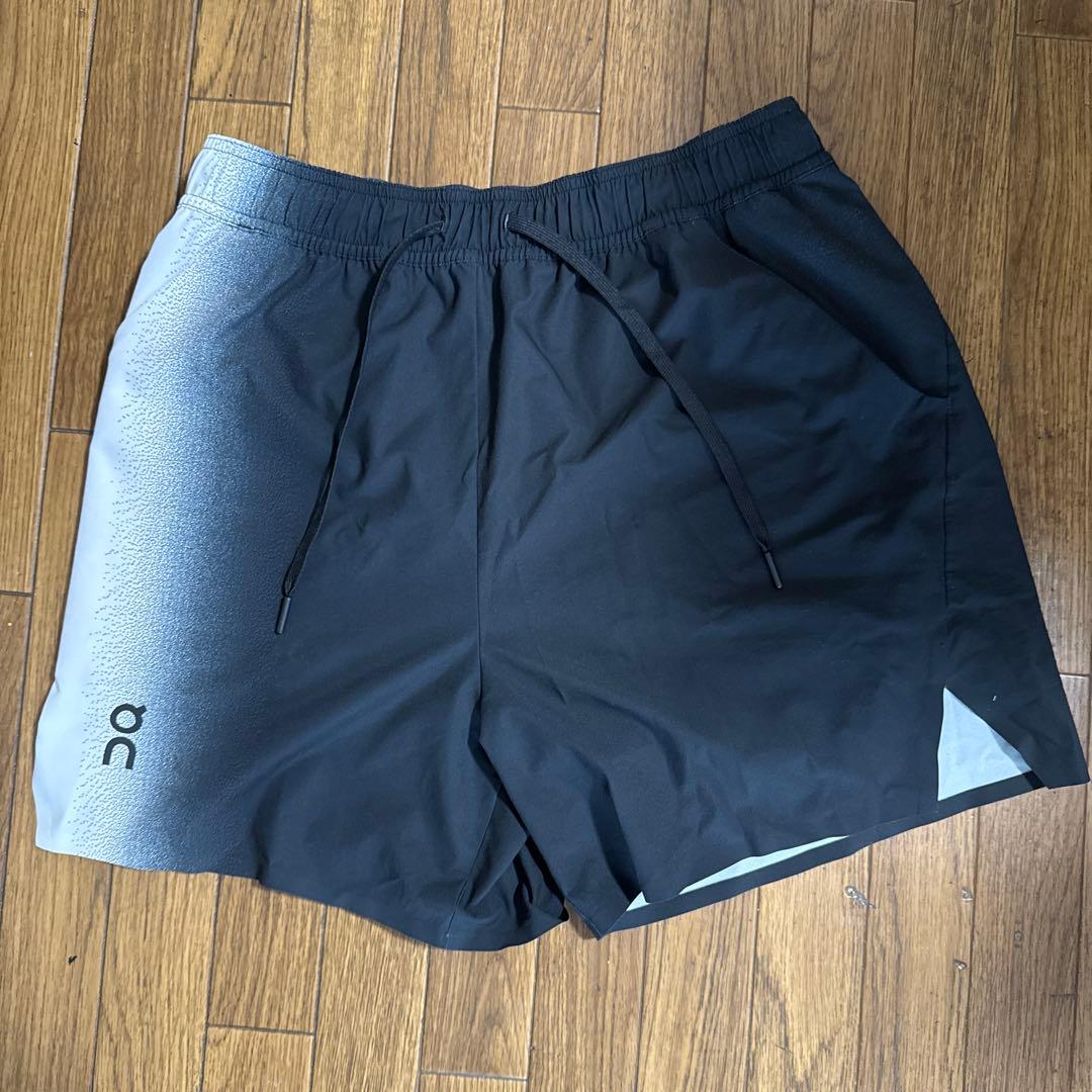 【激レア】On court shorts BLACK|White Sサイズ