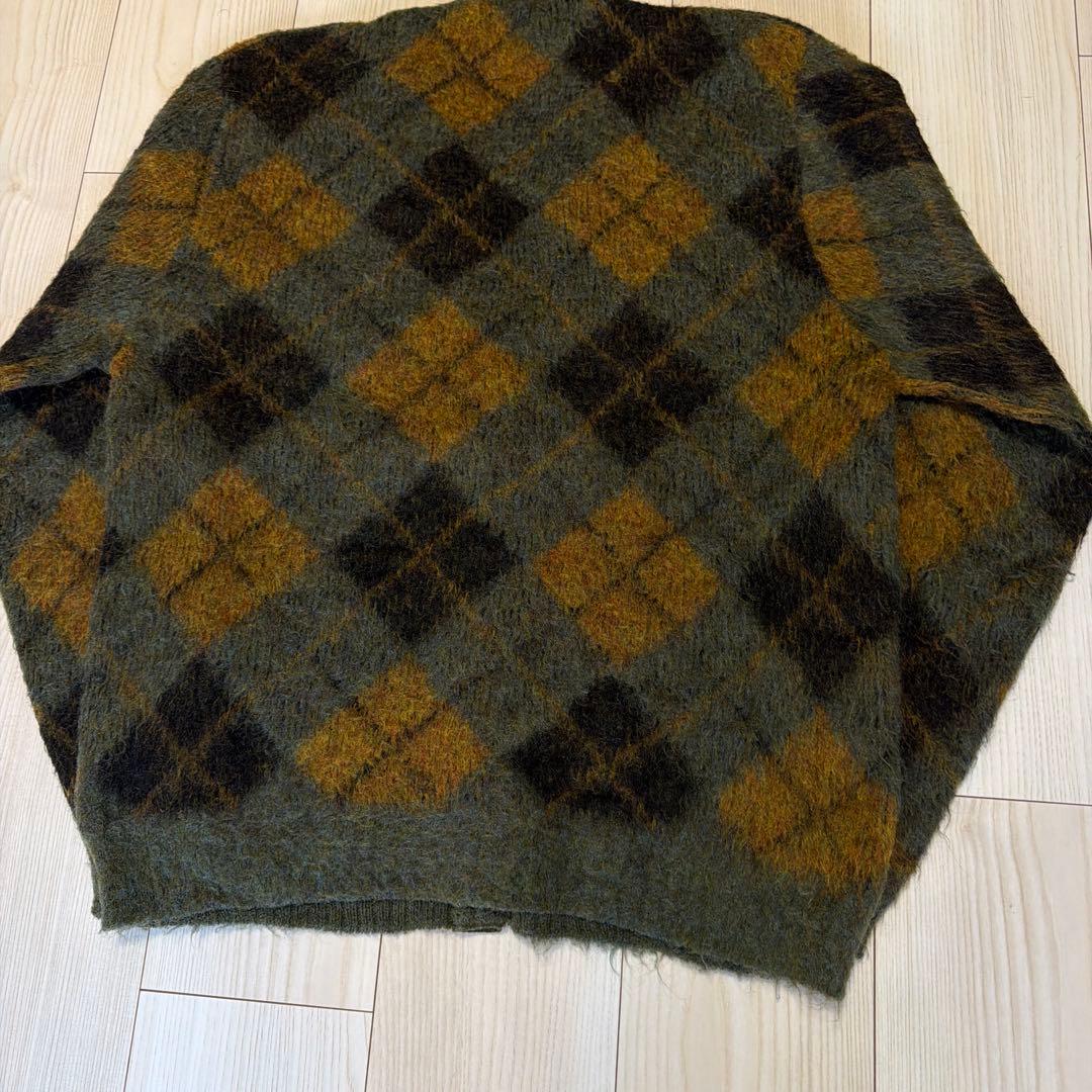 Z*P様 極上　60s モヘア　カーディガン　カートコバーン　チェック　PURI