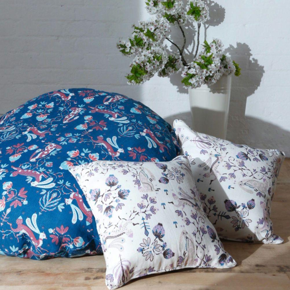 Klaus Haapaniemi クッションカバー ブルー