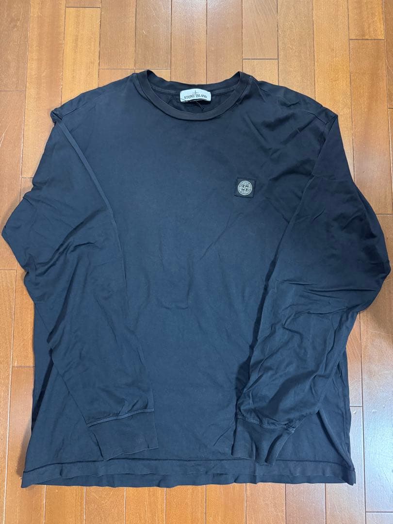 STONE  ブラック 長袖カットソー ロンT 4Lサイズ