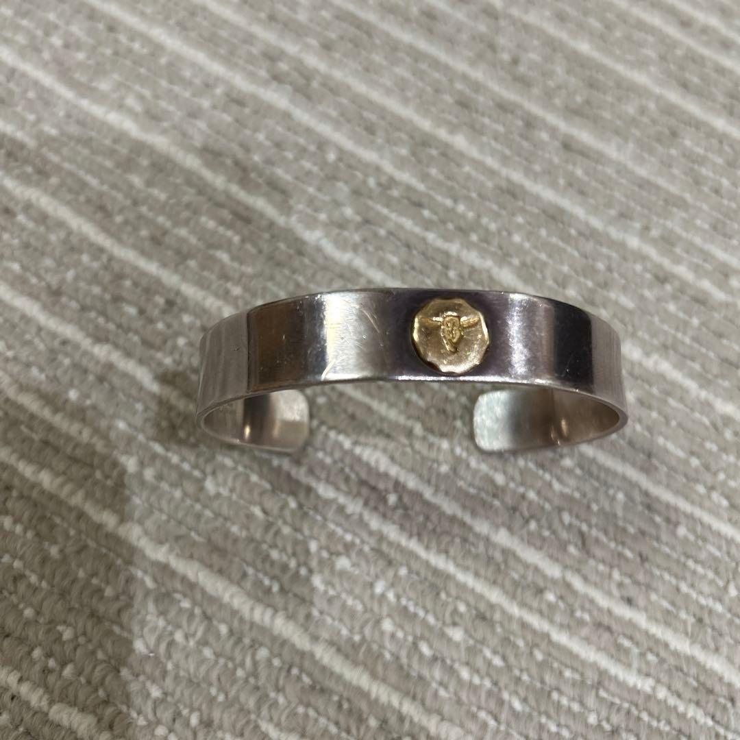 タディアンドキング　平打ちバングルGPロングホーン