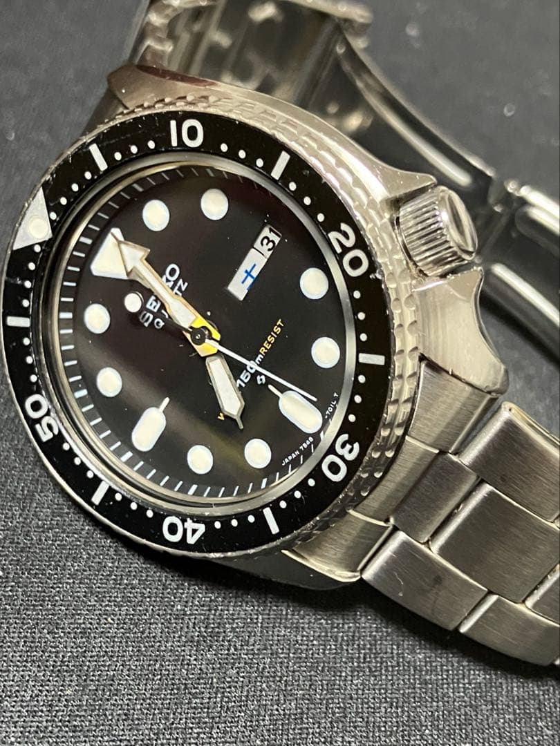 SEIKO セイコー 7548-7000 ダイバー メンズクォーツ（ジャンク）