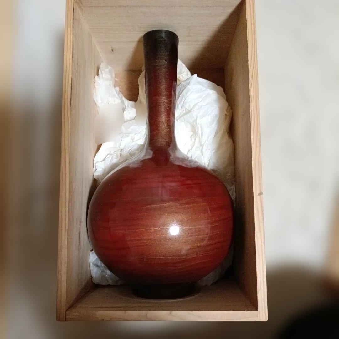 鋳銅製　飛鳥 花瓶　正晴造