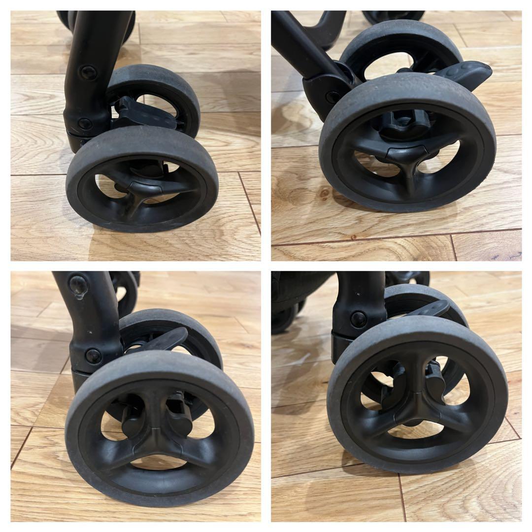 Aprica カルーンエアー　a型ベビーカー ネイビー　★おまけ付き