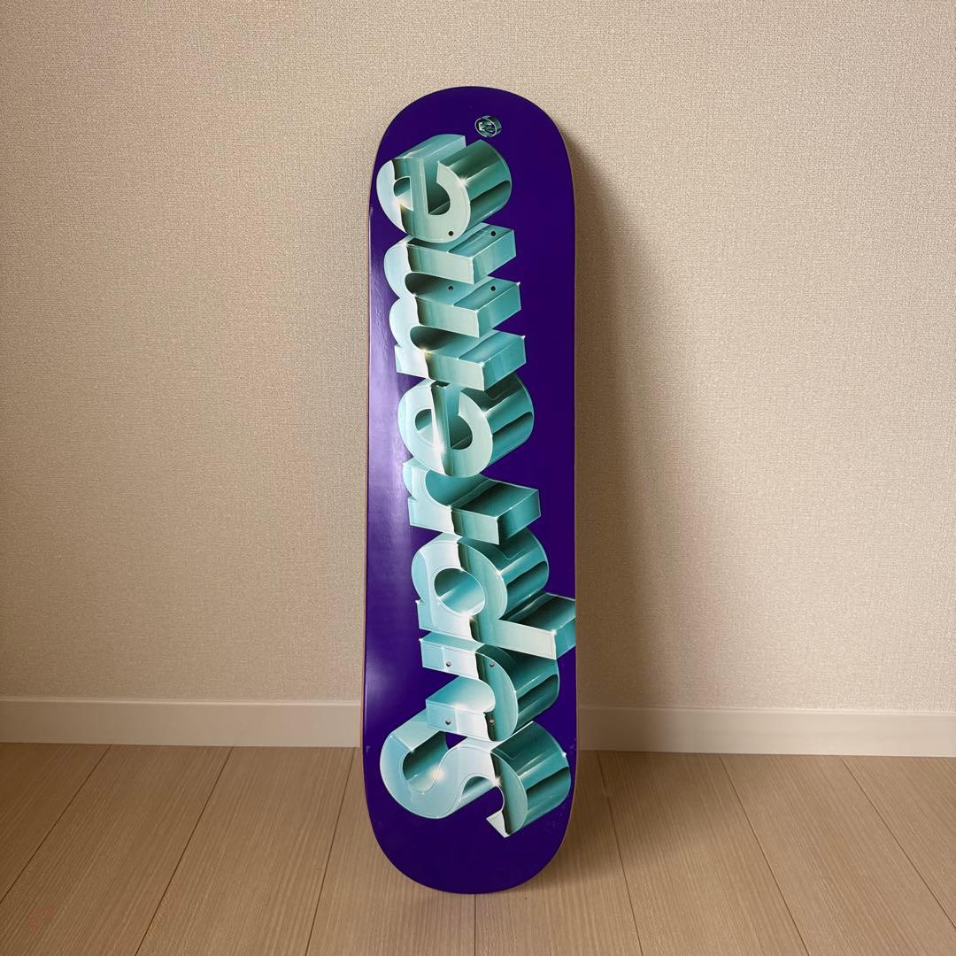 Supreme Chrome Logo スケートボード　デッキ