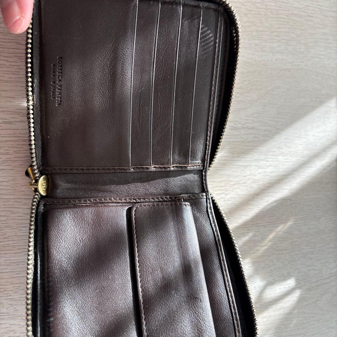 ボッテガヴェネタ編み込み 二つ折り財布