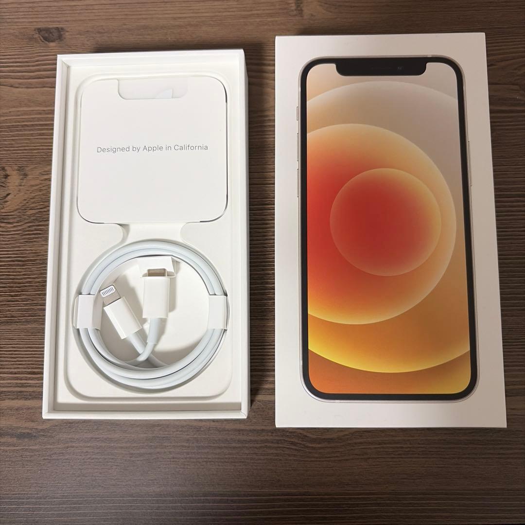 【91%】iPhone 12 mini 128GB ホワイト