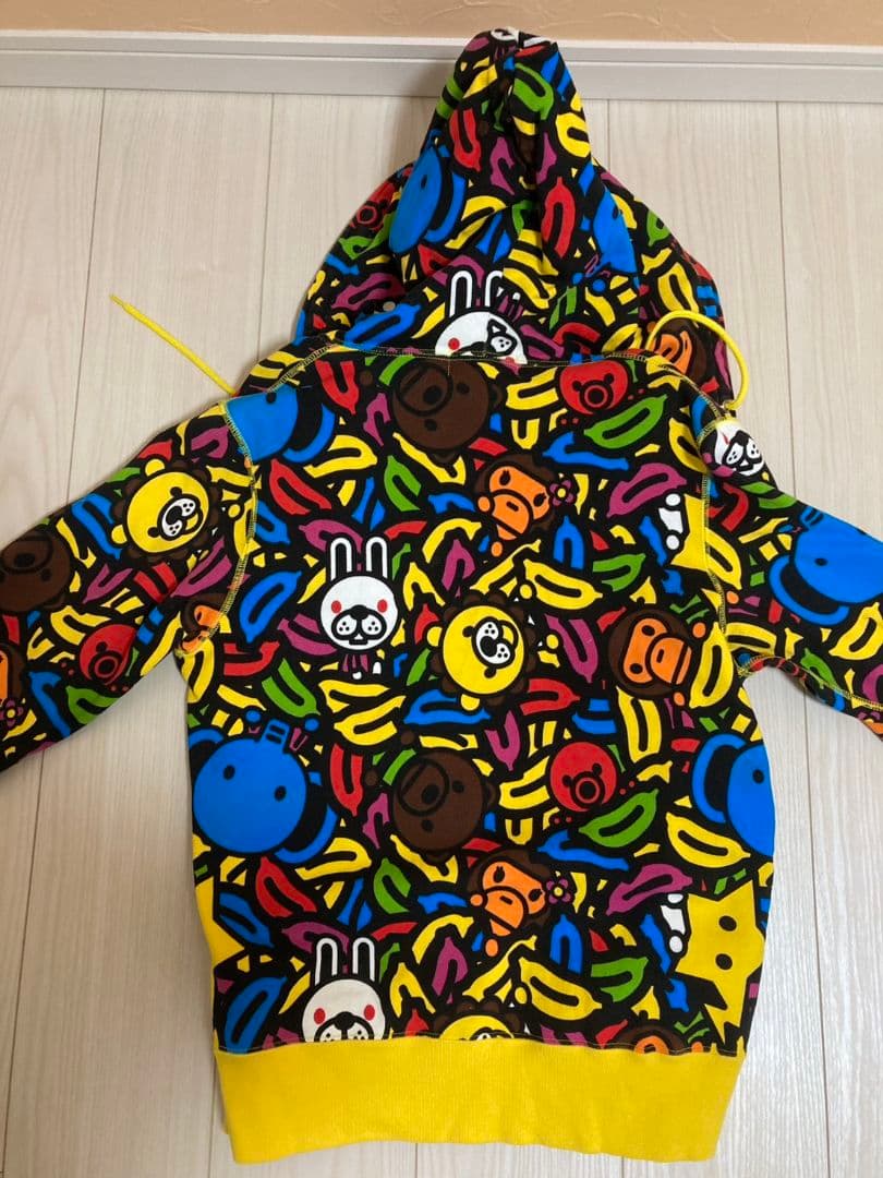 A Bathing Ape カラフルパーカー S