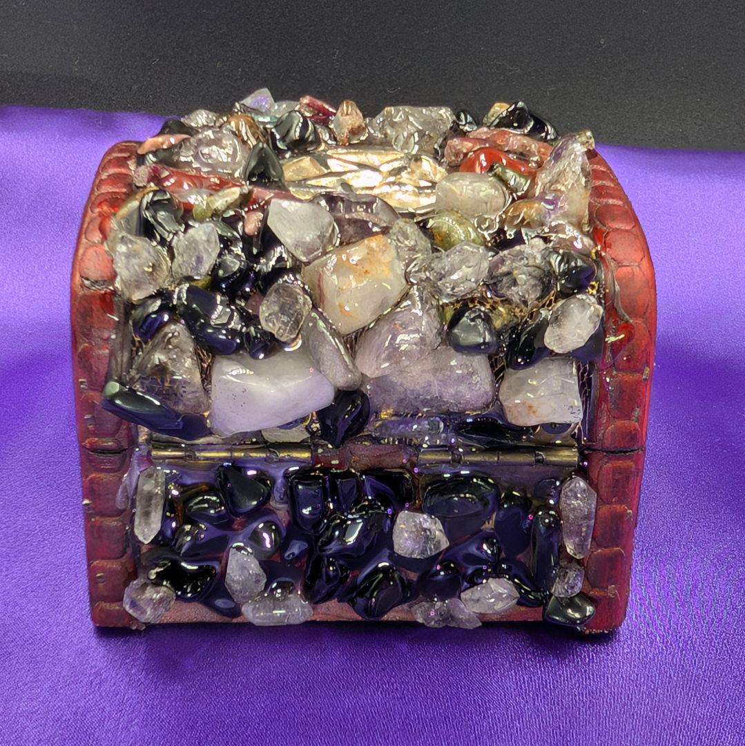 【1点物】 ソロモン王の鍵 護符魔術オルゴンボックス 〜土曜日照応・土星護符〜