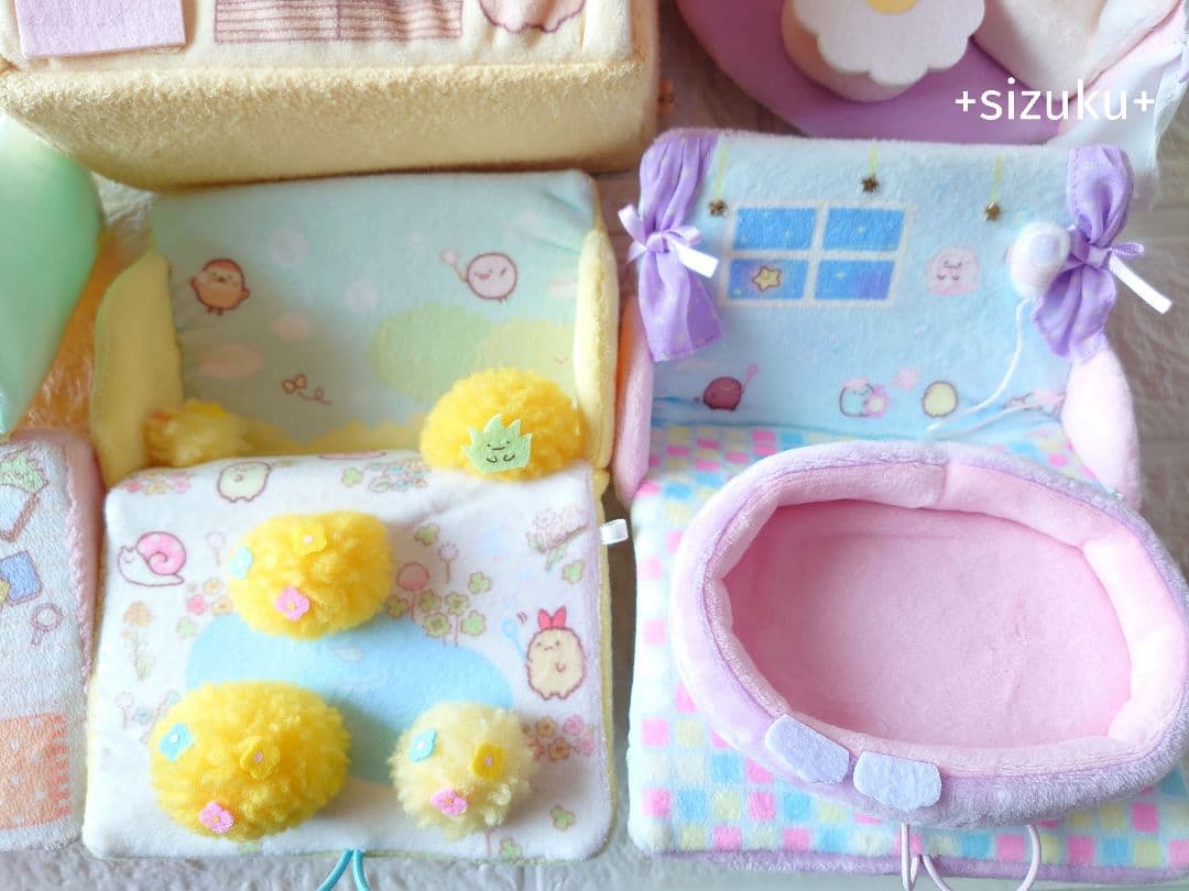 【豪華115点】すみっコぐらし ハウス 家具 てのりぬいぐるみ 色々 まとめ売り