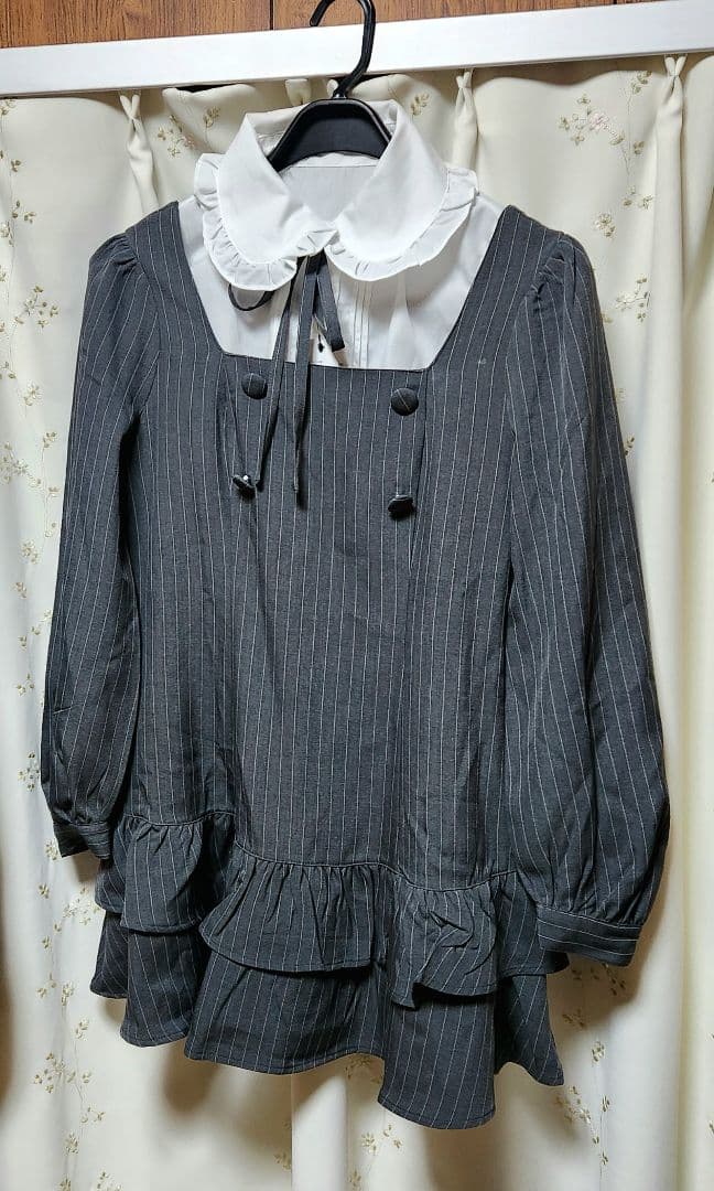 Pal elfy クラシカルシャツレイヤードワンピース