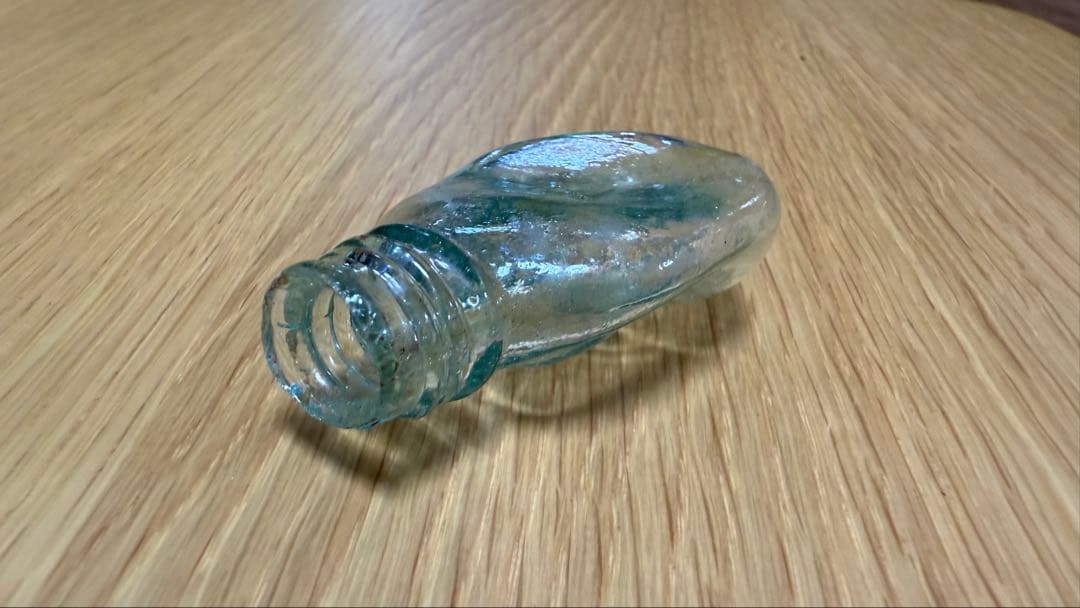 レトロ瓶 金平糖瓶 おかめ