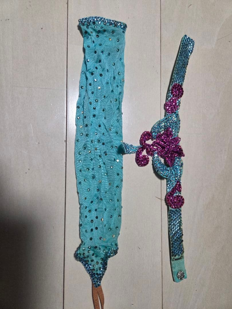 Chacott チャコット 凛舞 英国製 豪華ラテンドレス 社交ダンス ルンバ