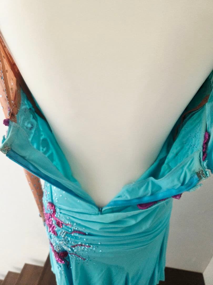 Chacott チャコット 凛舞 英国製 豪華ラテンドレス 社交ダンス ルンバ