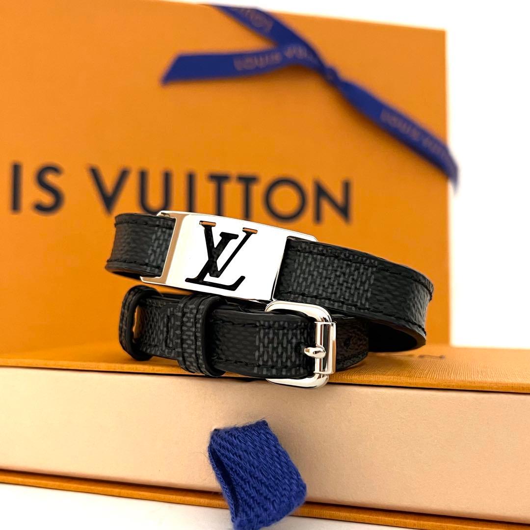 極上美品✨ルイヴィトン ダミエグラフィット ブラスレ サインイット ブレスレット