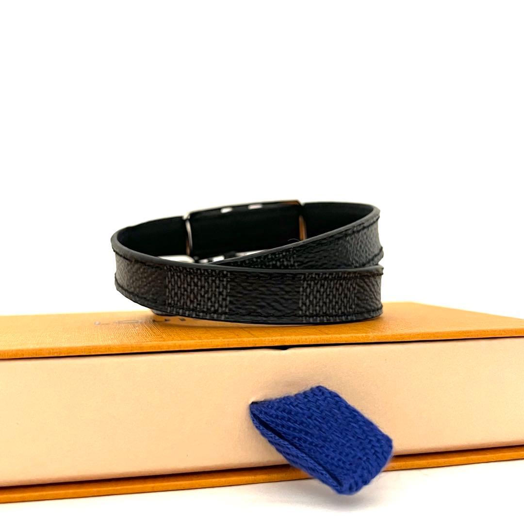 極上美品✨ルイヴィトン ダミエグラフィット ブラスレ サインイット ブレスレット