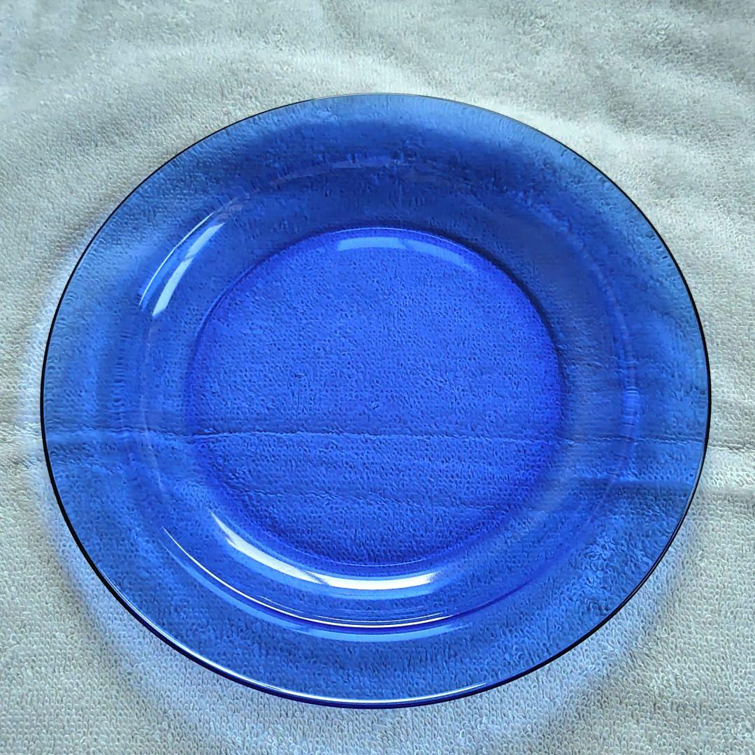 アルコロック ガラスプレート ガラスボウル コバルトブルー まとめ売り
