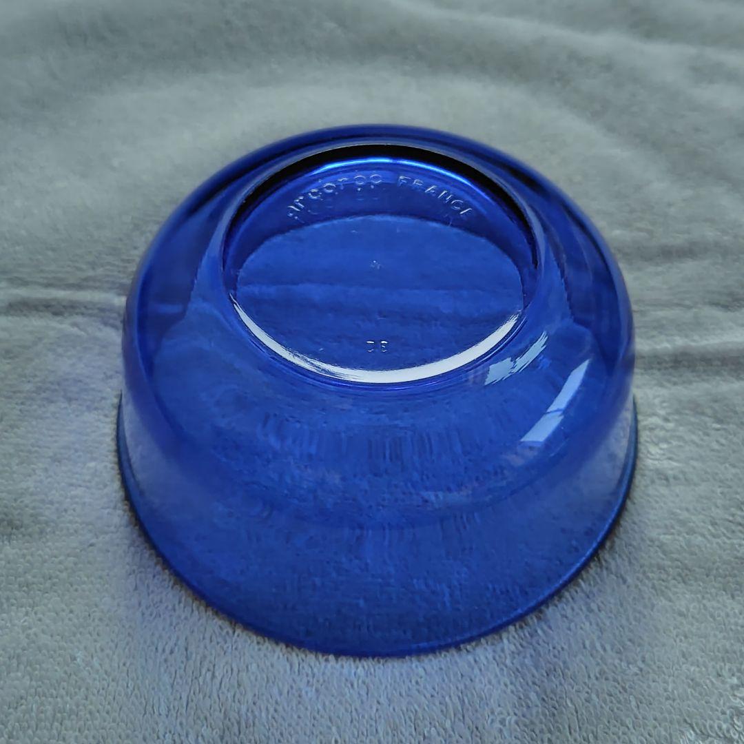 アルコロック ガラスプレート ガラスボウル コバルトブルー まとめ売り