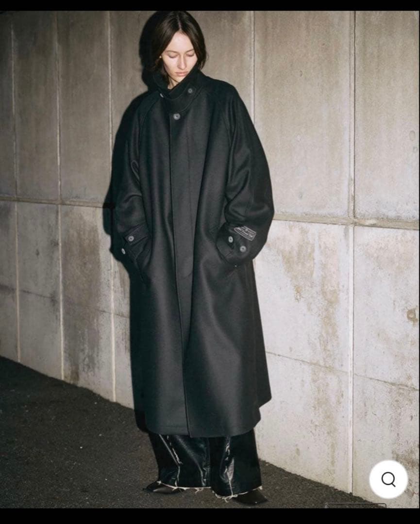 Super140s Prime-Over Melton バルマカーン コート