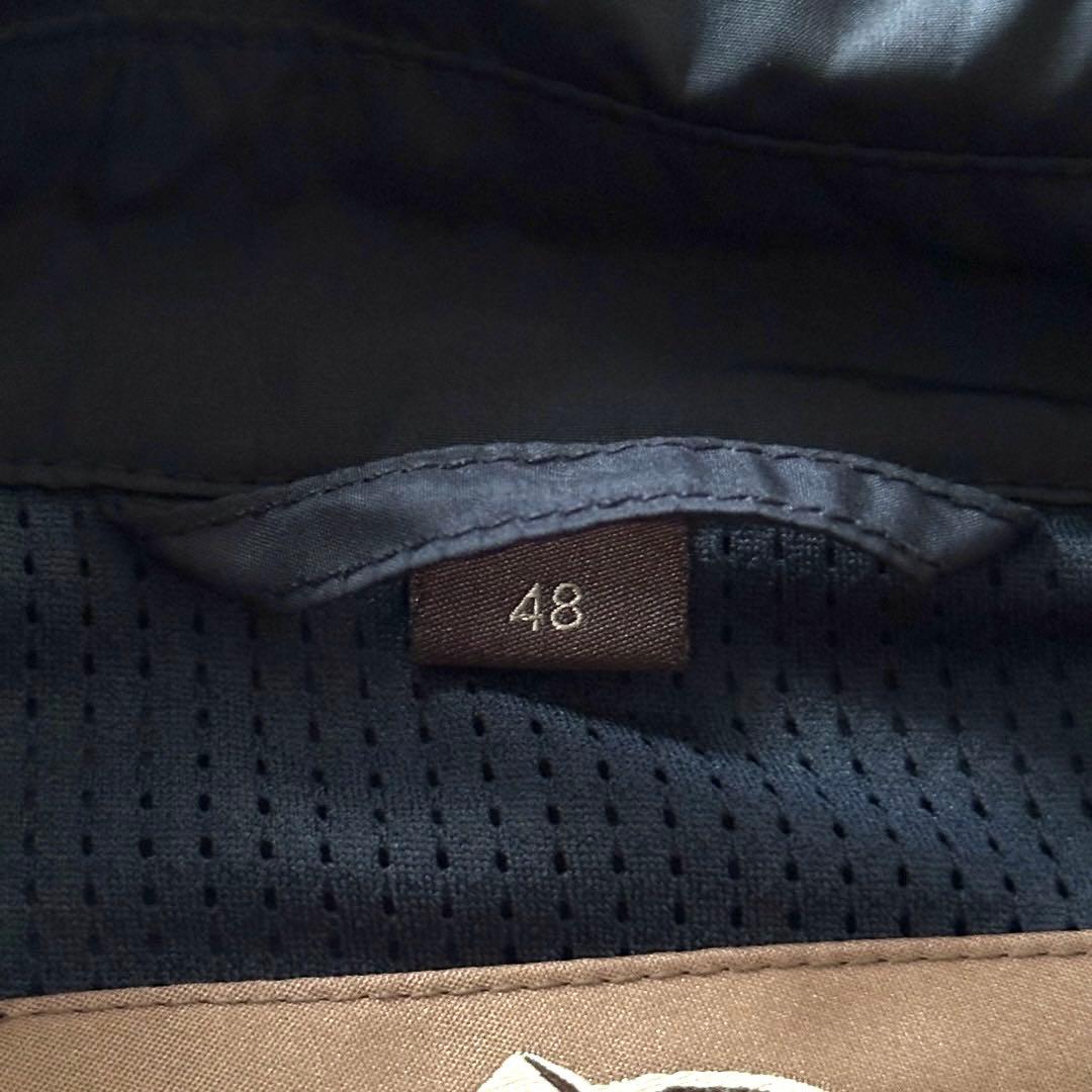 Sealup ナイロン ステンカラーコート サイズM 48 ネイビー シーラップ