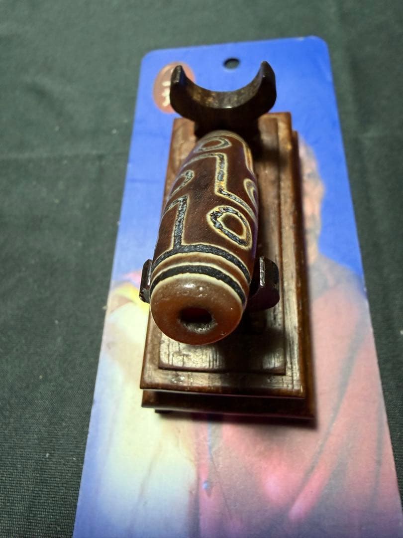 秘蔵上肯紅天珠‼️西蔵老礦紅玉髄九眼天珠