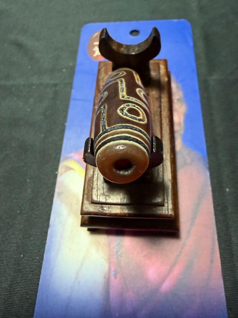 秘蔵上肯紅天珠‼️西蔵老礦紅玉髄九眼天珠