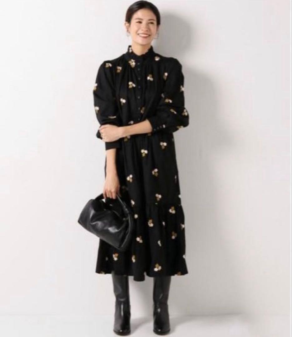 IENA 【HOFMANN/ホフマン】ワンピース　人気完売　花柄刺繍