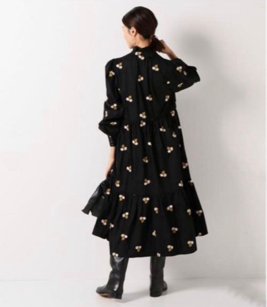 IENA 【HOFMANN/ホフマン】ワンピース　人気完売　花柄刺繍