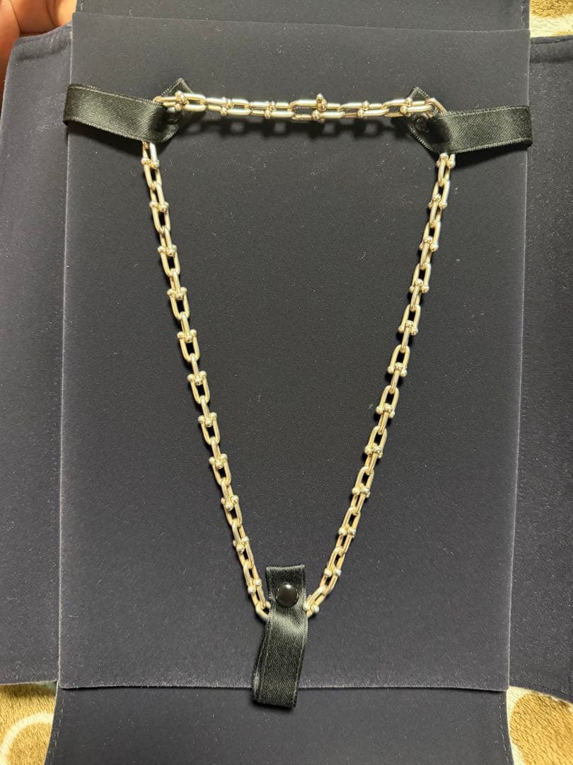 Tiffany & Co. シルバー ハードウェア チェーン ネックレス