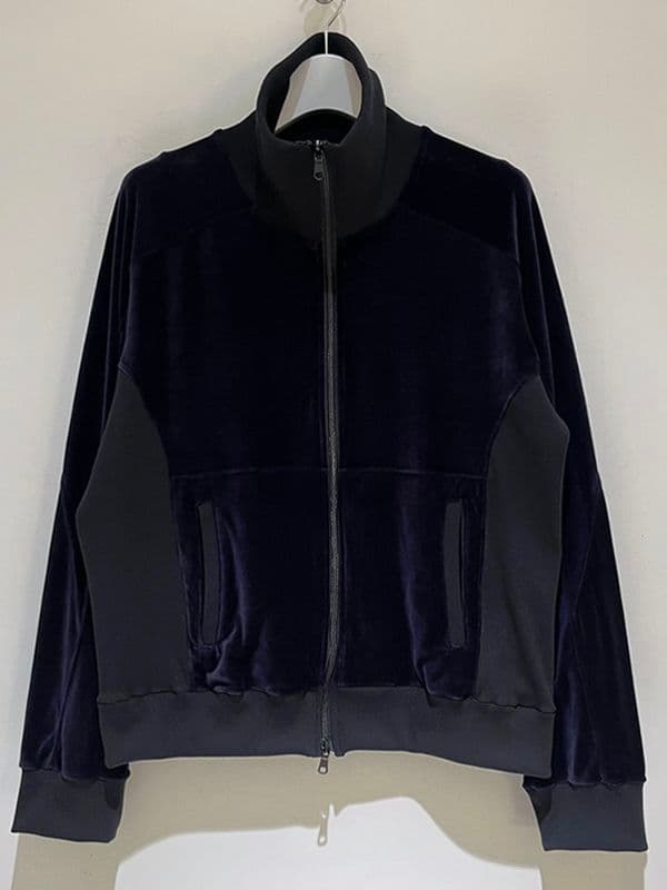 ANCELLM（アンセルム）Velour Switching Jacket