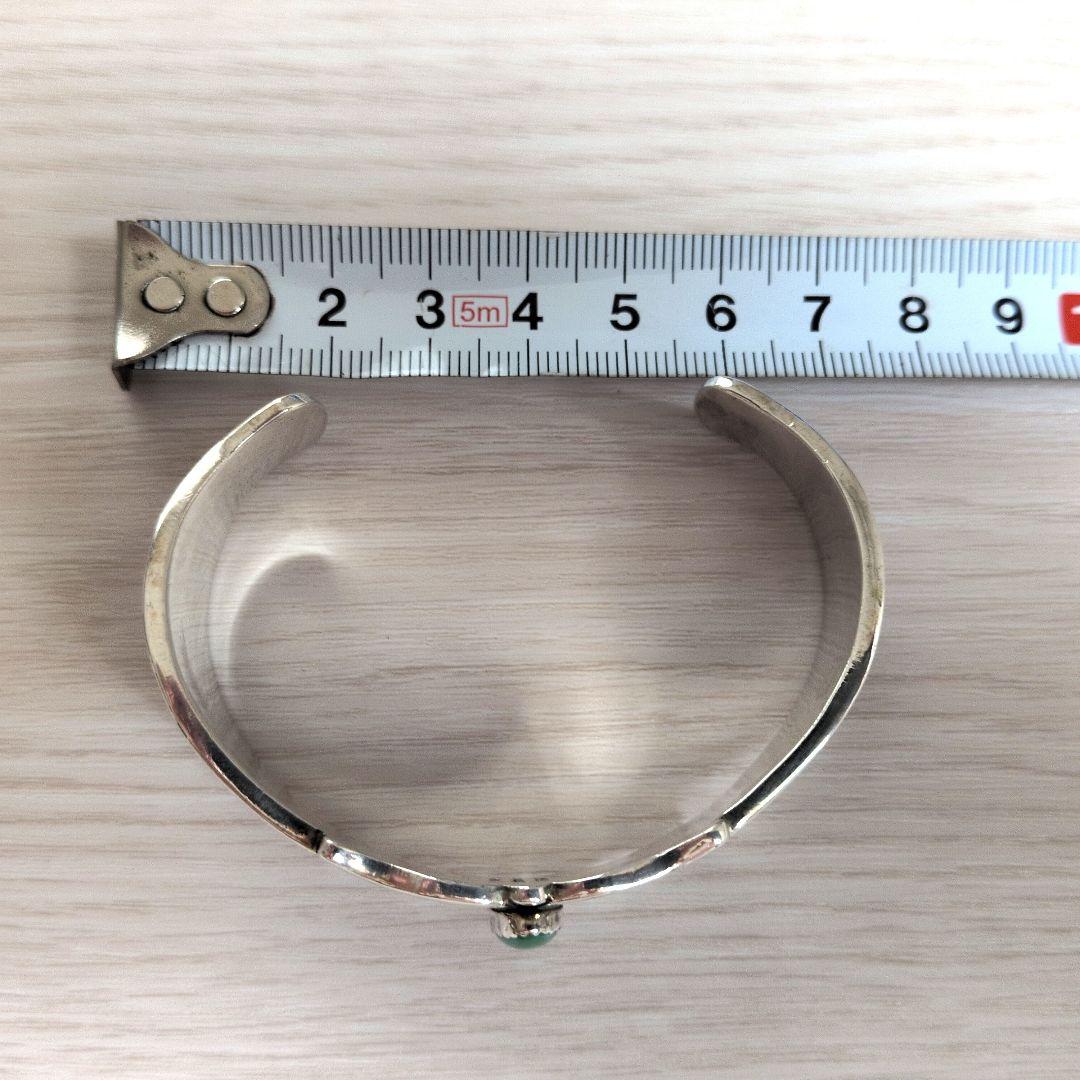 【良品】ナバホ／NAVAJO Rick Martinez バングル／ターコイズ