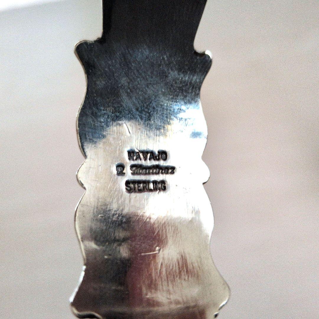 【良品】ナバホ／NAVAJO Rick Martinez バングル／ターコイズ