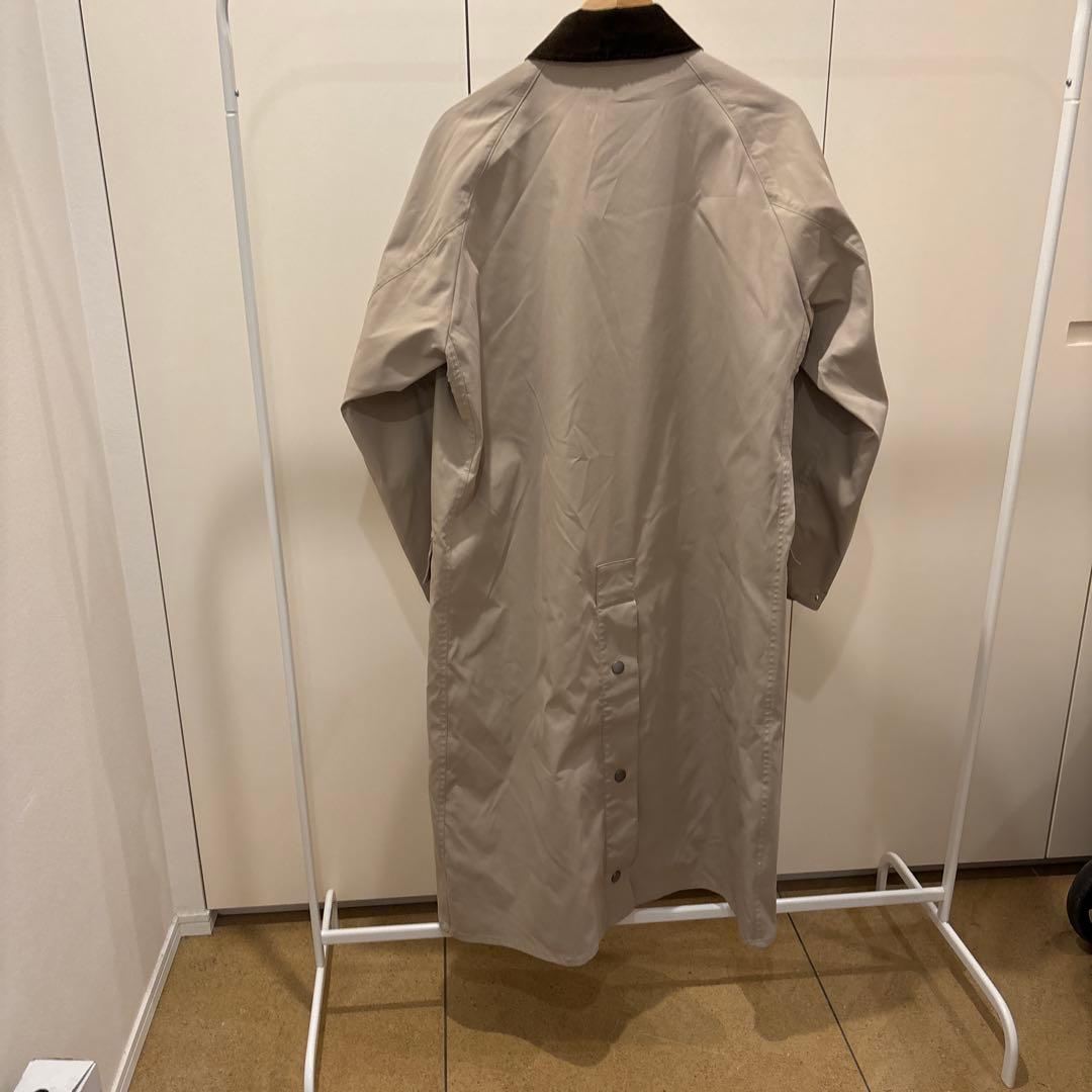Barbour ベージュ ロングコート 36 サンプル品