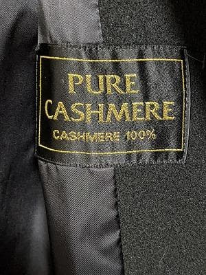 212　ミンク　ピュアカシミヤ　100％　ロングコート　115㎝　毛皮