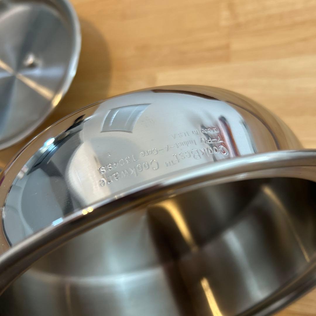 JUKI Cook Best ステンレス無水鍋　ソースパン 7-Ply