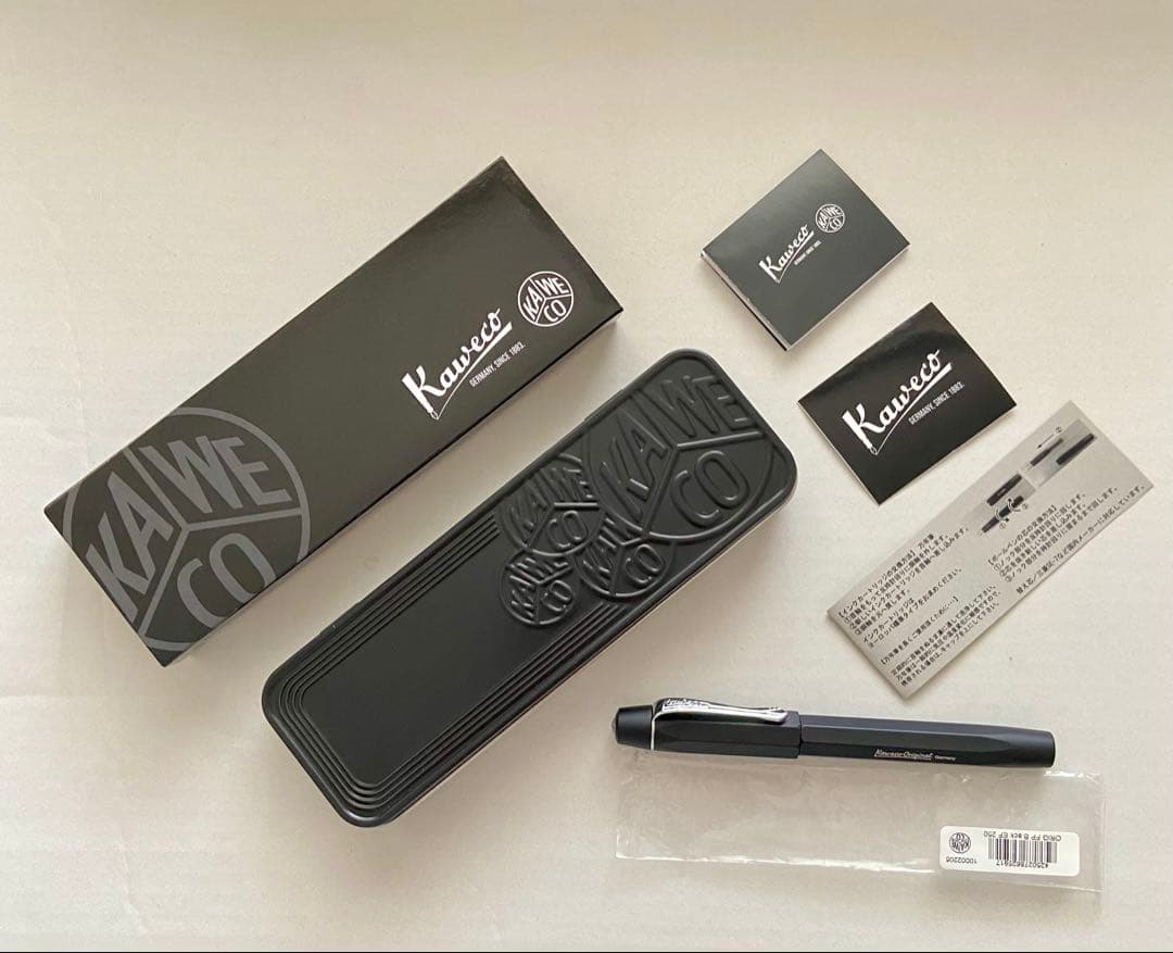 Kaweco original 250大型ペン先 万年筆・極細EF