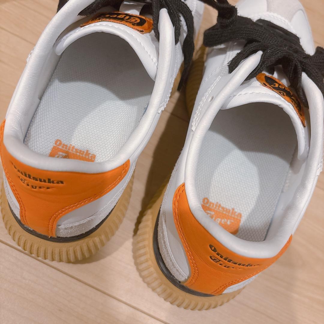 1度短時間使用 Onitsuka Tiger DELECITY　オレンジ