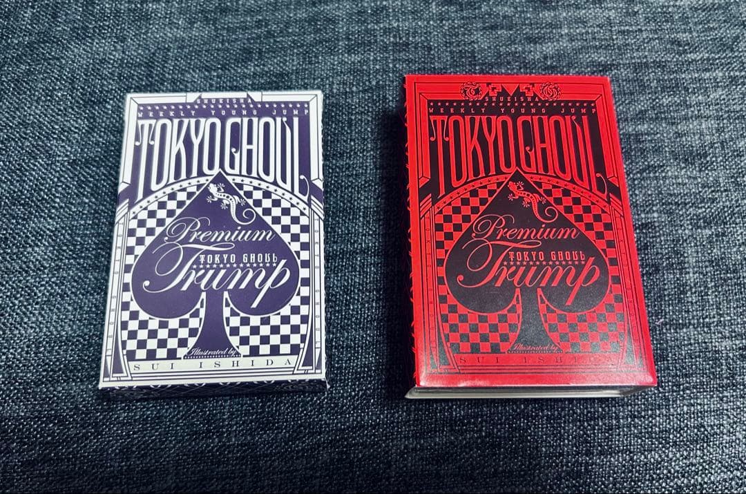 東京喰種 プレミアムトランプ　黒　赤