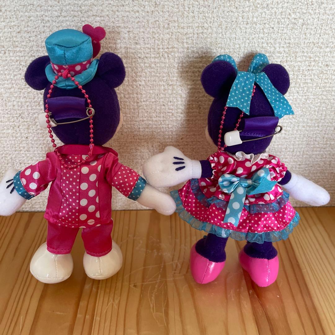 ミッキー ミニー ぬいばセット