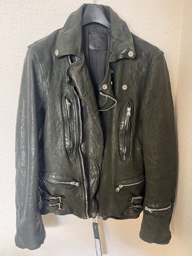 【新品】バックラッシュ　ジャパンカーフレザーライダース