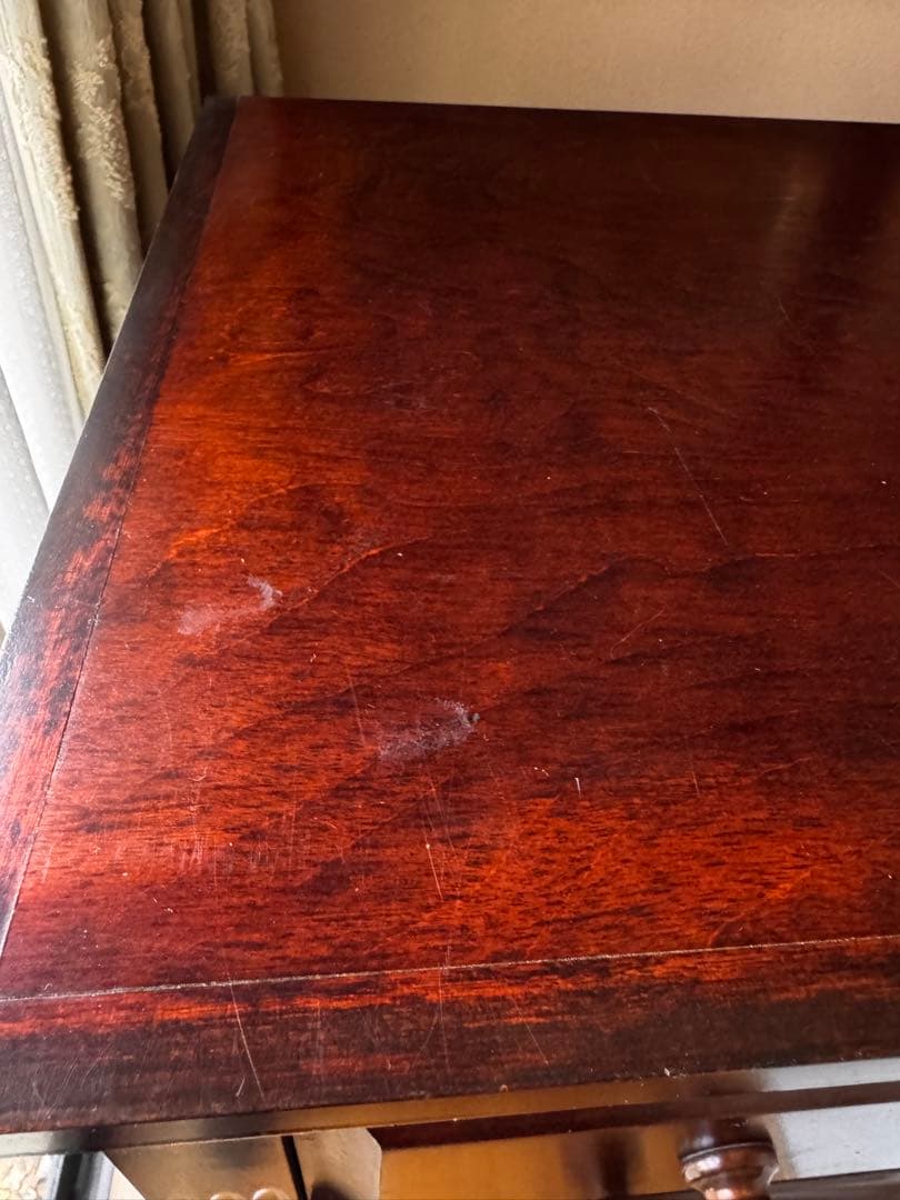 【送料込】民芸家具 9段チェスト ハイチェスト キャビネット 整理箪笥