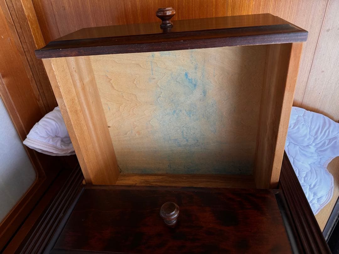 【送料込】民芸家具 9段チェスト ハイチェスト キャビネット 整理箪笥