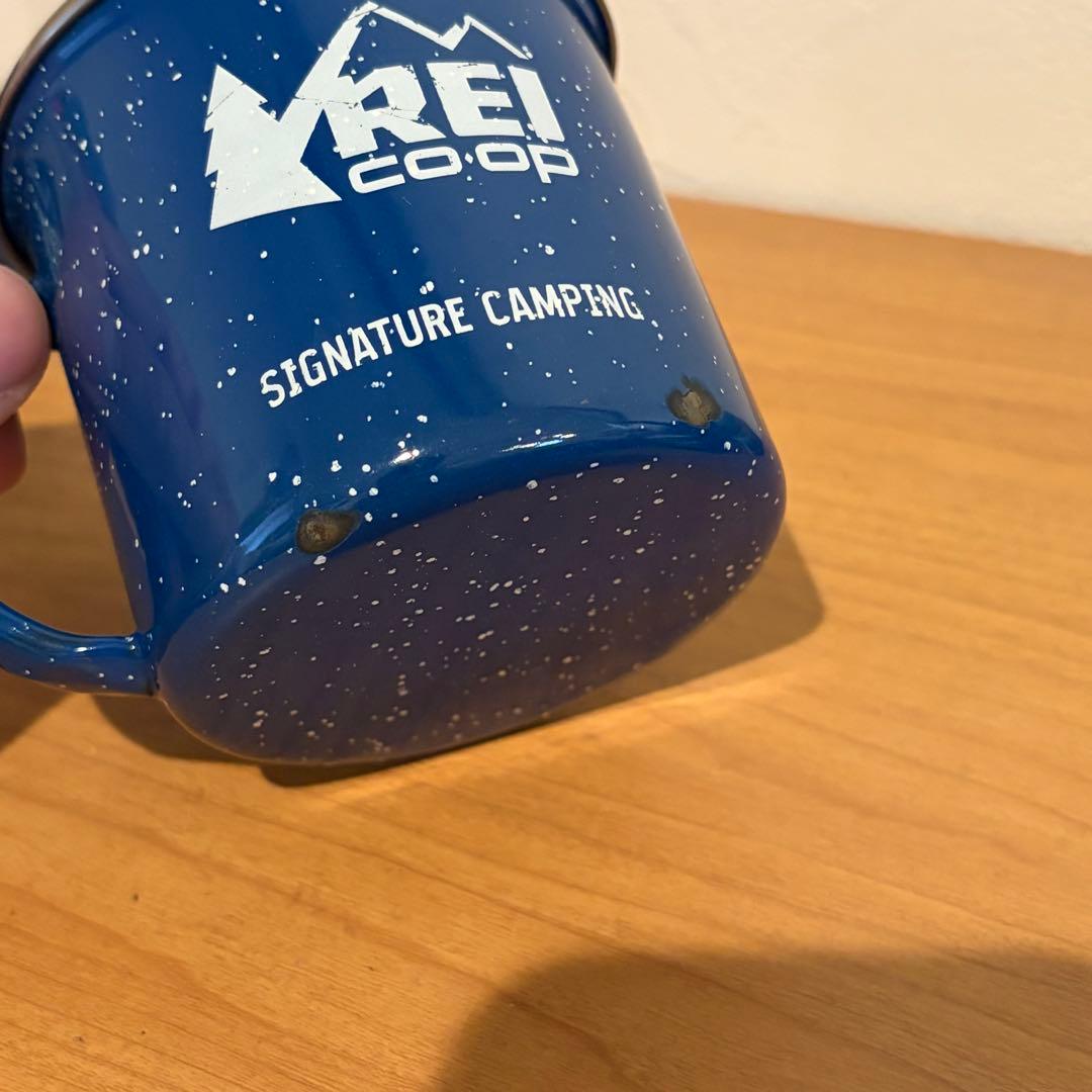 レア REI co-op ホーローカップ2個セット