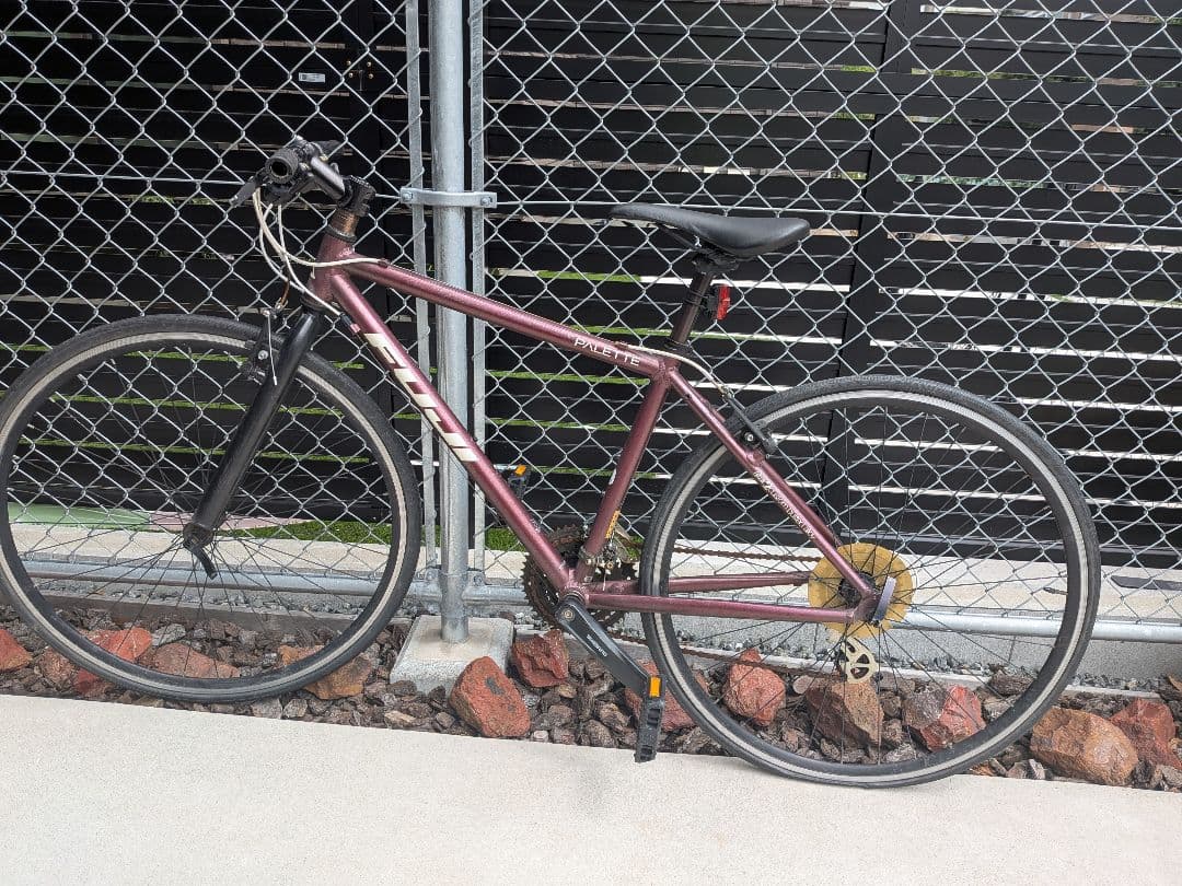 【直接取引希望】FUJI PALETTE ロードバイク マルーン